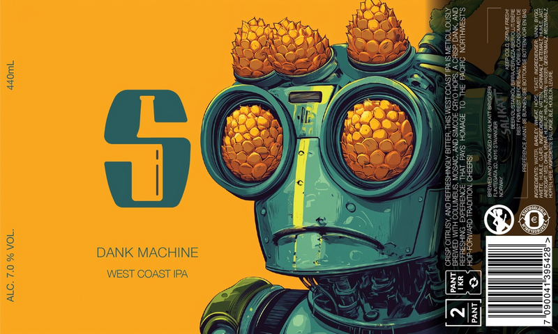 Dank Machine - Salikatt IPA - American 440ml