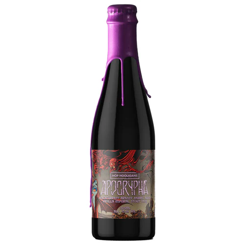 Apocrypha: Blackcurrant Brandy BA Vanilla (2025) - Hop Hooligans Stout - Imperial / Double 375ml