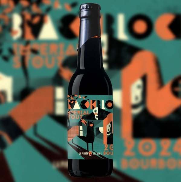 Black Block Bourbon 2024 - La Pirata Brewing Stout - Imperial / Double 330ml