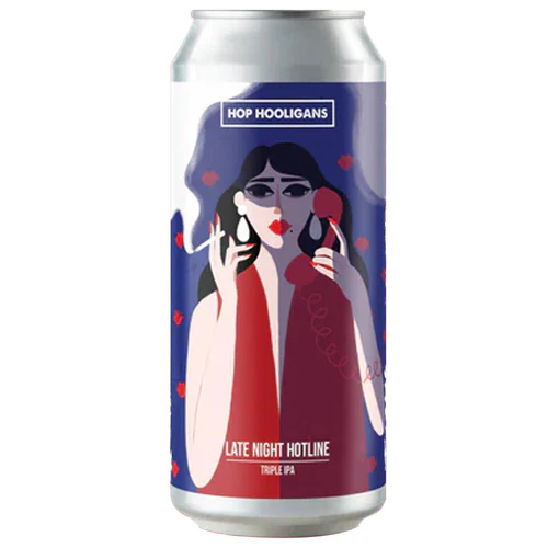 Late Night Hotline - Hop Hooligans IPA - Triple New England / Hazy 500ml