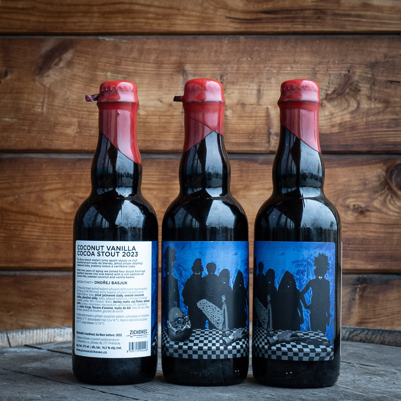 Coconut Vanilla Cacao 2023 - Rodinný pivovar Zichovec Stout - Imperial / Double 375ml
