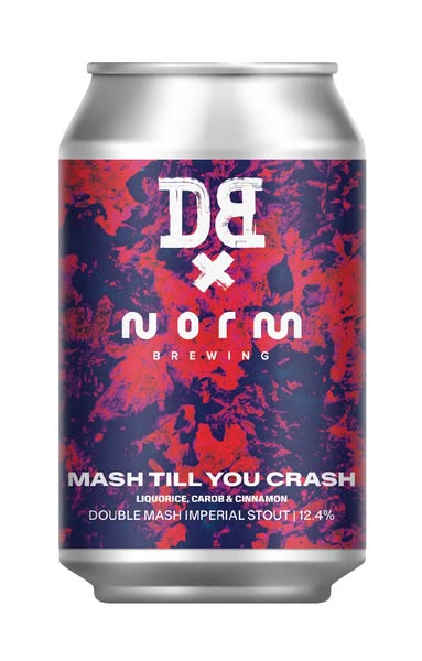 Mash Till You Crash (Norm collab) - DutchBargain Stout - Imperial / Double 330ml
