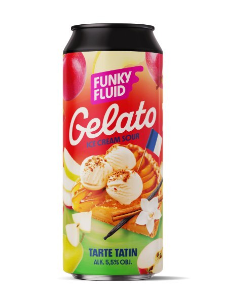 Gelato: Tarte Tatin - Funky Fluid Sour - Smoothie / Pastry 500ml