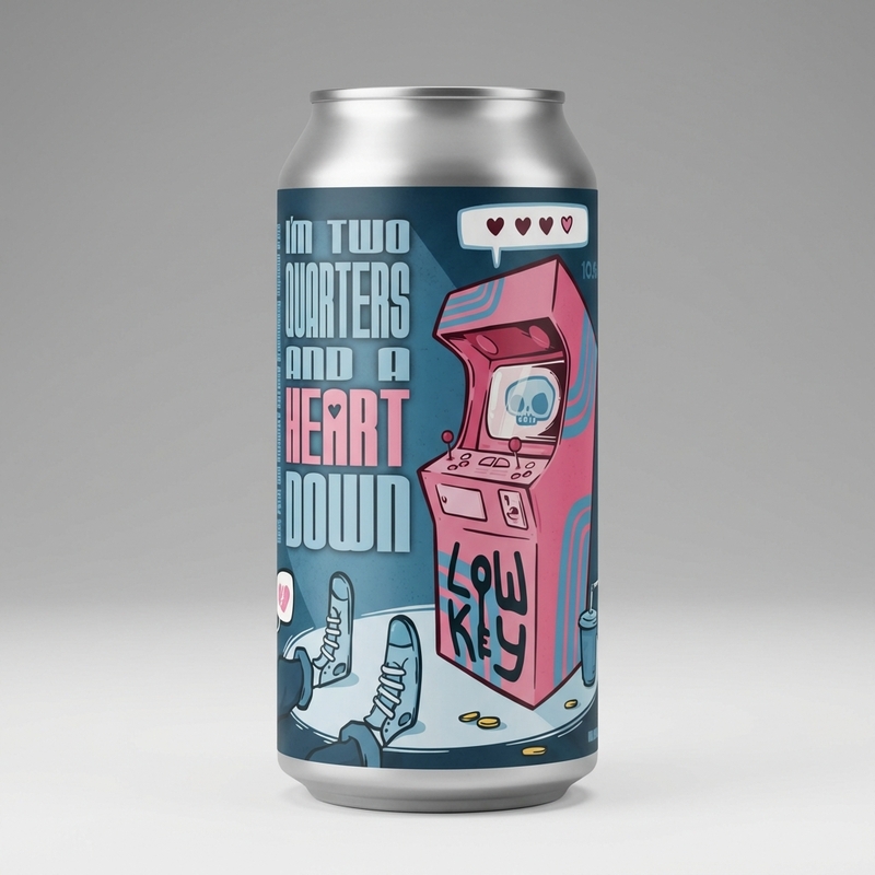 I'm Two Quarters and a Heart Down. - Low Key Barrel Project Stout - Imperial / Double 330ml