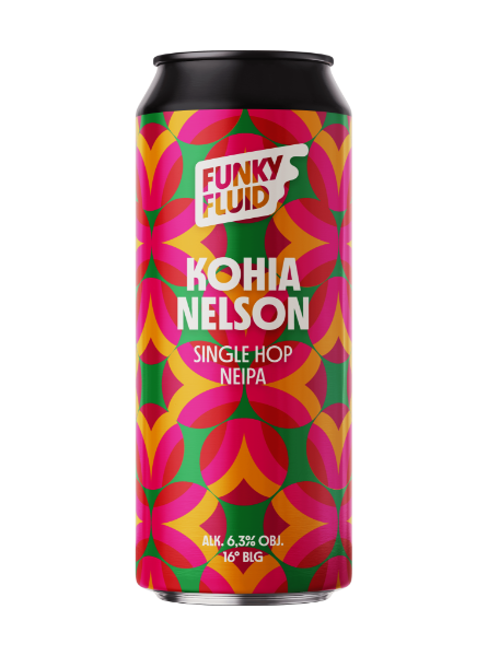 Kohia Nelson - Funky Fluid IPA - New England / Hazy 500ml