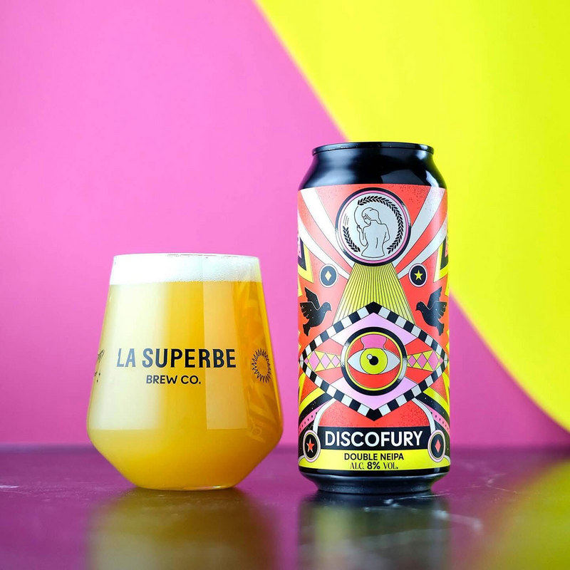 Discofury - La Superbe IPA - Imperial / Double New England / Hazy 440ml