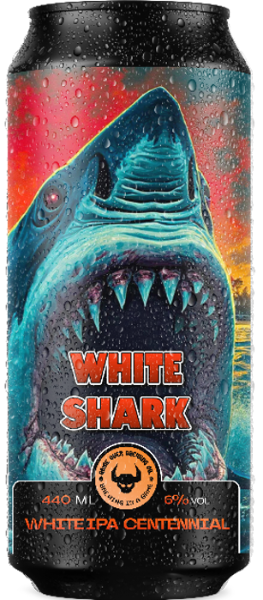 White Shark - Game Over Brewing Co. IPA - White / Wheat 440ml