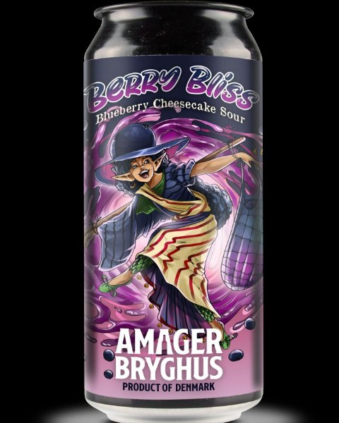 Berry Bliss: Blueberry Cheesecake Sour - Amager Bryghus Sour - Fruited 440ml