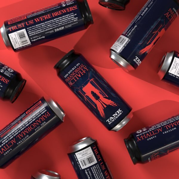 Paranormal Activity - TankBusters.Co IPA - Imperial / Double New England / Hazy 500ml