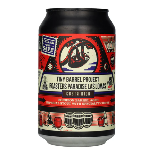 Tiny Barrel Roasters Paradise Las Lomas - Mad Scientist Stout - Imperial / Double Coffee 330ml