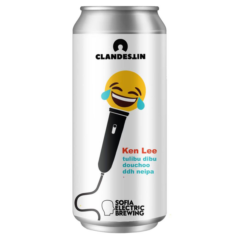Ken Lee - Clandestin Beer IPA - New England / Hazy 500ml