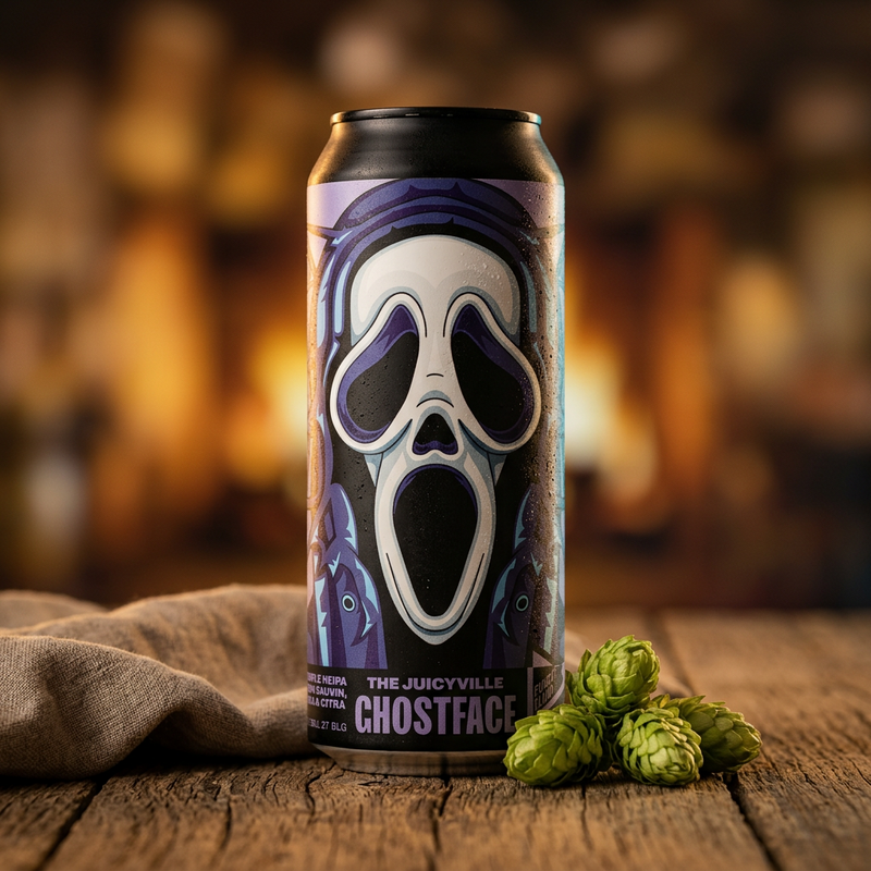 Ghostface - Funky Fluid IPA - Triple New England / Hazy 500ml