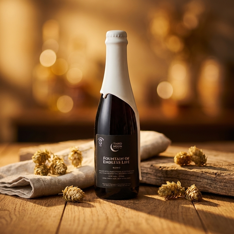 Fountain of Endless Life - Batch 2 - Third Moon Brewing Company Barleywine - English 375ml