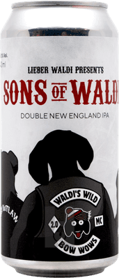 Sons Of Waldi (2025) - Lieber Waldi IPA - Imperial / Double New England / Hazy 440ml