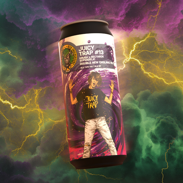 Juicy Trap #13 - Piwne Podziemie / Beer Underground IPA - Imperial / Double New England / Hazy 500ml