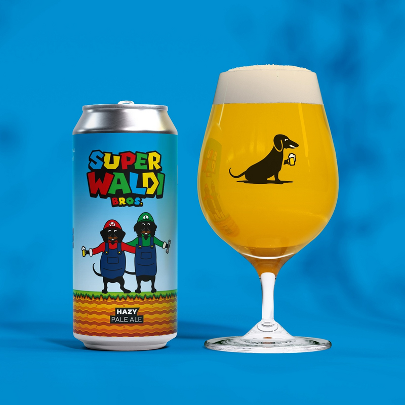 Super Waldi Bros. - Lieber Waldi Pale Ale - New England / Hazy 440ml