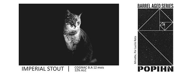 Cognac BA 12m - Popihn Stout - Imperial / Double 330ml