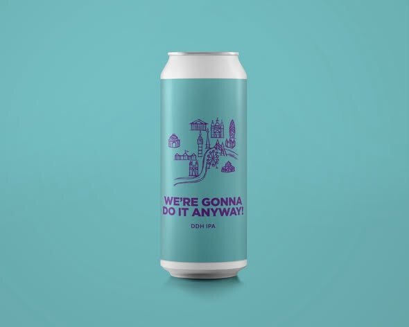We're Gonna Do It Anyway - Pomona Island Brew Co. IPA - New England / Hazy 440ml