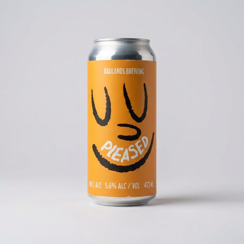 Pleased - Badlands Pale Ale - American 473ml