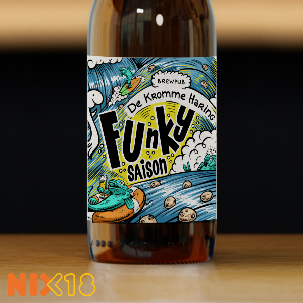 Funky Saison: Dreamy Fish - De Kromme Haring Farmhouse Ale - Saison 330ml