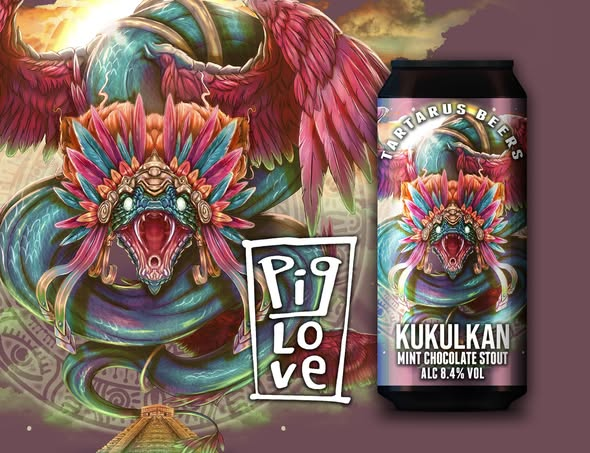 Kukulkan - Tartarus Beers Stout - Imperial / Double Pastry 440ml