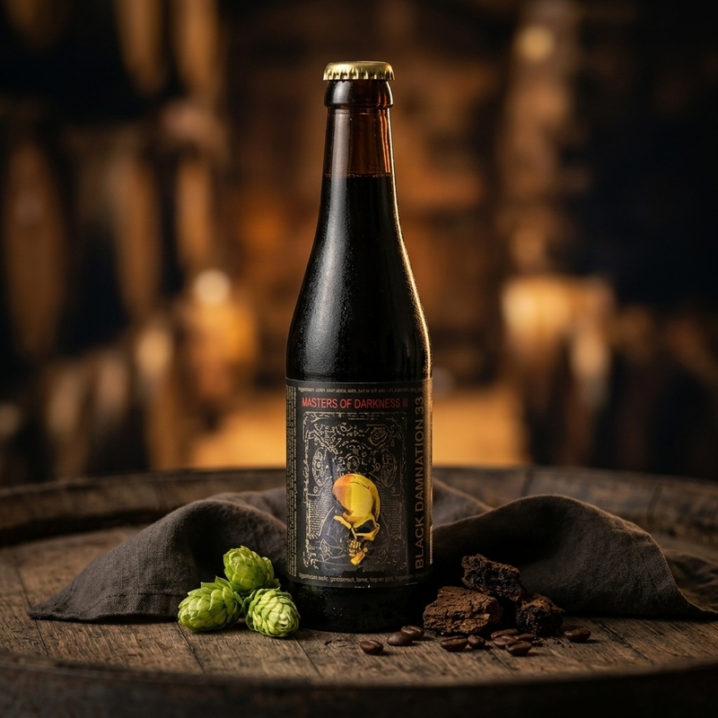 Black Damnation 33 A.K.A. Masters of Darkness III (BA Islay Peated Whisky) - De Struise Brouwers Stout - Russian Imperial nullml