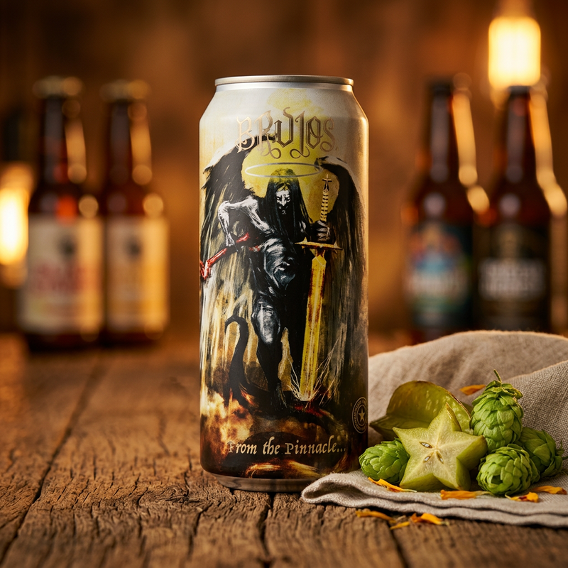 From the Pinnacle ... / Evil Twin - Brujos Brewing IPA - Triple 473ml