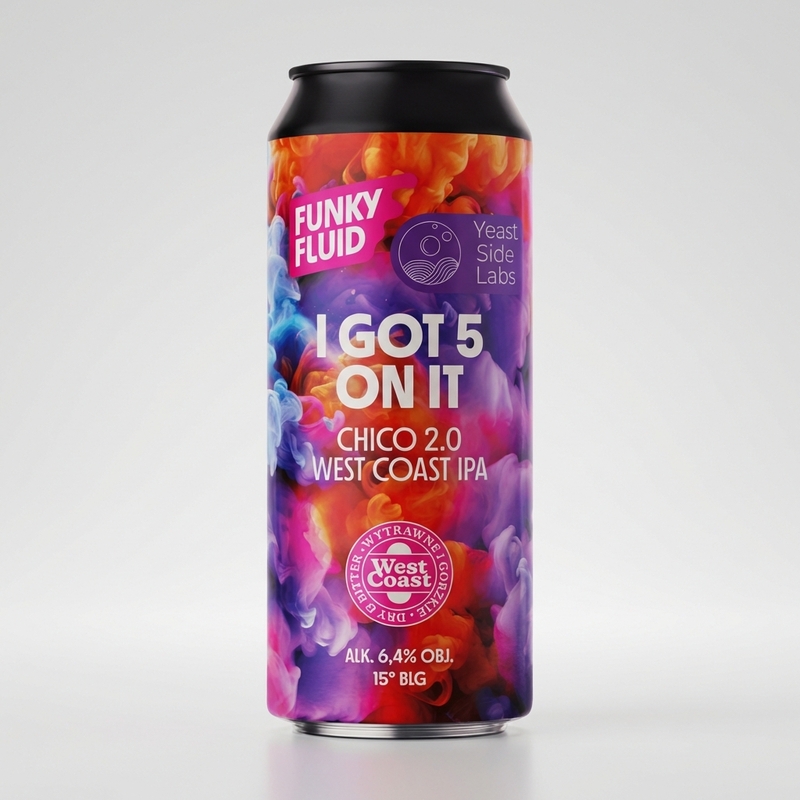 I Got 5 On It - Funky Fluid IPA - American 500ml