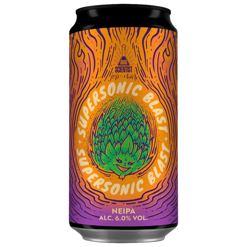 Supersonic Blast - Mad Scientist IPA - New England / Hazy 440ml