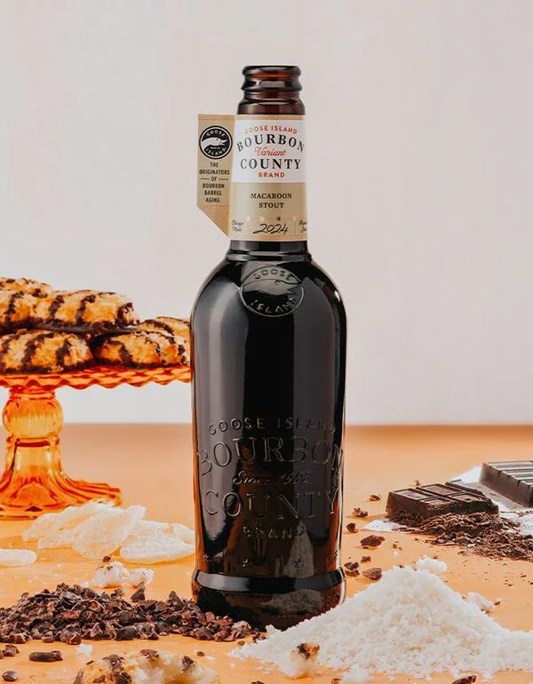 Bourbon County Brand Macaroon Stout (2024) - Goose Island Beer Co. Stout - Imperial / Double Pastry 500ml