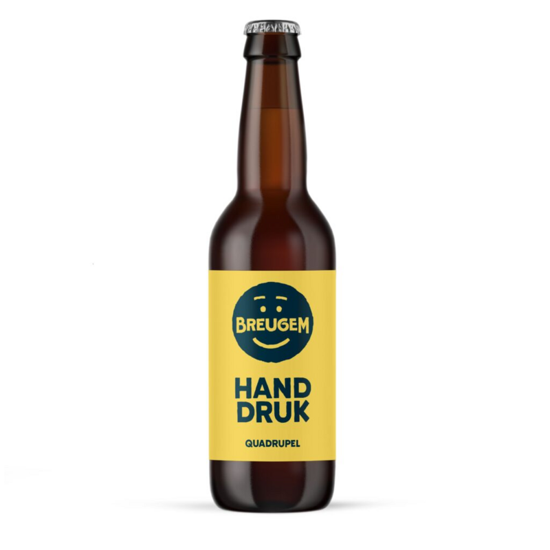 Handdruk - Breugem bier Belgian Quadrupel 330ml