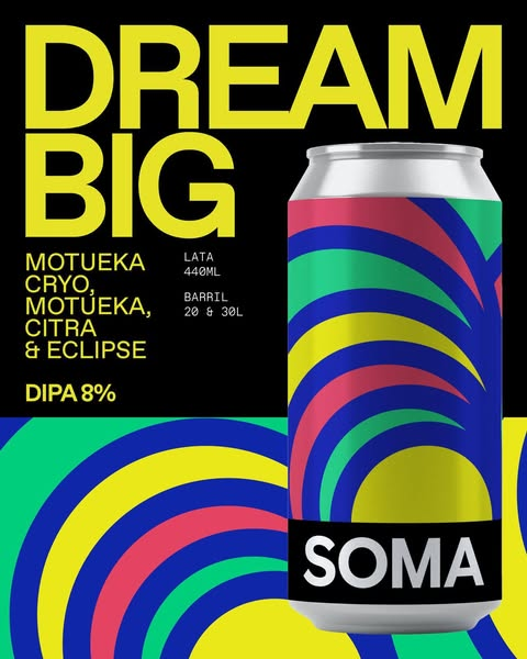 Dream Big - SOMA Beer IPA - Imperial / Double New England / Hazy 440ml