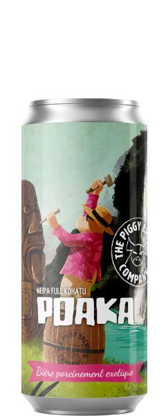 Poaka - The Piggy Brewing Company IPA - New England / Hazy 440ml