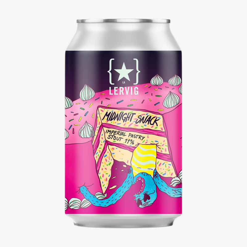 Midnight Snack - LERVIG Stout - Imperial / Double Pastry 330ml