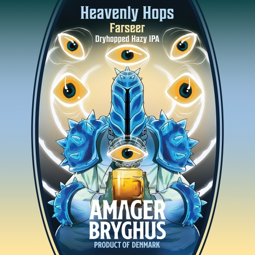 Heavenly Hops: Farseer - Amager Bryghus IPA - New England / Hazy 440ml