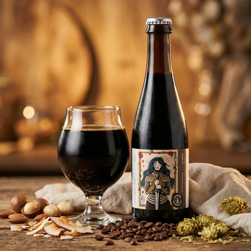 Valentia - Brasserie du Bas-Canada Stout - Imperial / Double Milk 375ml