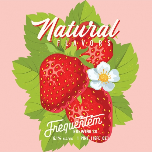 Natural Flavors (Strawberry) - Frequentem Brewing Co. IPA - Sour 473ml
