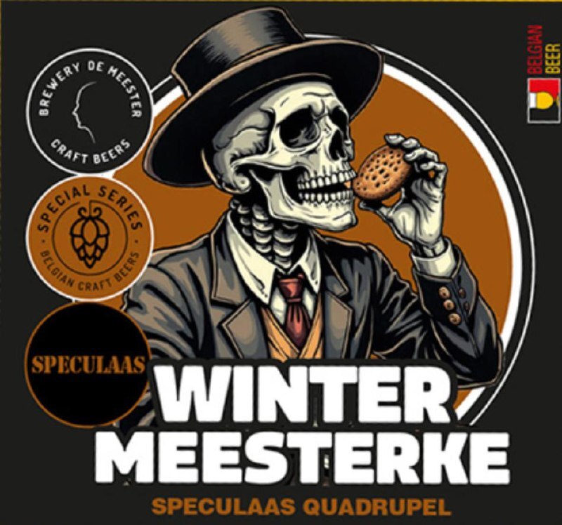Winter Meesterke - Brewery De Meester Spiced / Herbed Beer 330ml