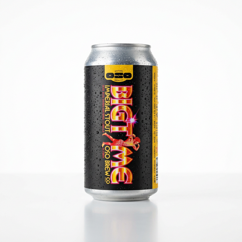 Bigtime - Oso Brew Co Stout - Imperial / Double Pastry 440ml