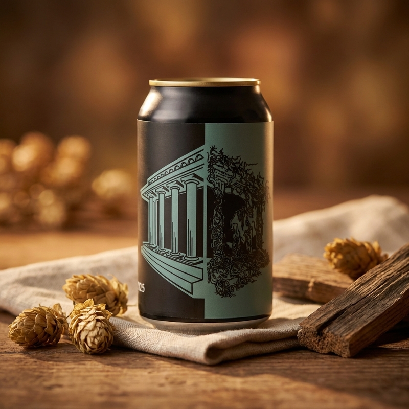 Double Barrel Temple of Minerva - Jackie O’s Brewery Stout - Imperial / Double 355ml