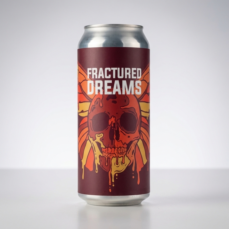 Fractured Dreams / Bad Bones - Counterpart Brewing IPA - Imperial / Double New England / Hazy 473ml