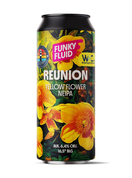 Reunion - Funky Fluid IPA - New England / Hazy 500ml