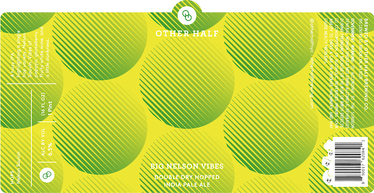 Big Nelson Vibes - Other Half Brewing Co. IPA - New England / Hazy 440ml