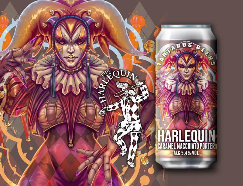 Harlequin - Tartarus Beers Porter - Imperial / Double Coffee 440ml