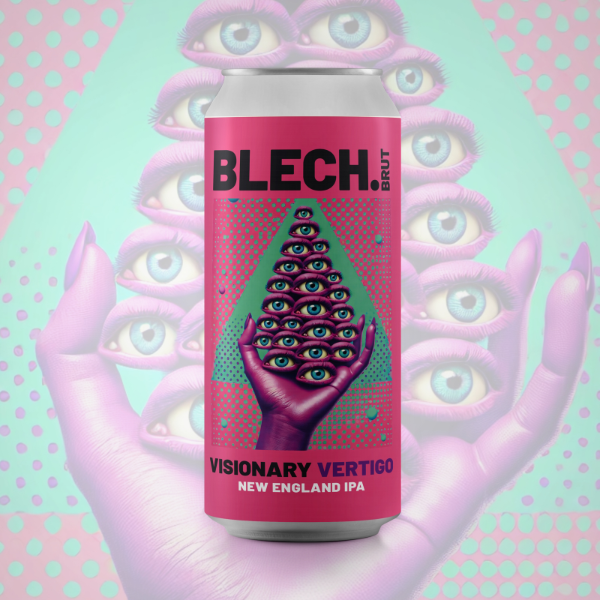 Visionary Vertigo - Blech.Brut IPA - New England / Hazy 440ml