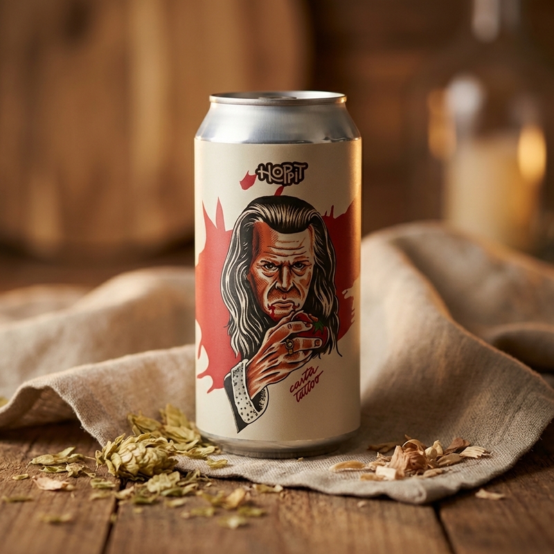 The Feast of Madness - Cerveses Hoppit IPA - Imperial / Double New England / Hazy 440ml