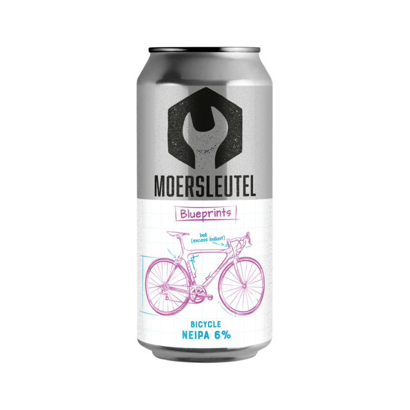 Bicycle - Moersleutel Craft Brewery IPA - New England / Hazy 440ml