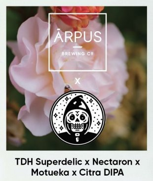 Messorem TDH Superdelic x Nectaron x Motueka x Citra DIPA - Ārpus Brewing Co. IPA - Imperial / Double New England / Hazy 440ml