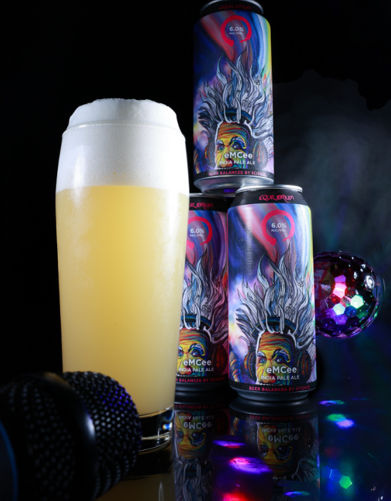 eMCee - Equilibrium Brewery IPA - New England / Hazy 473ml