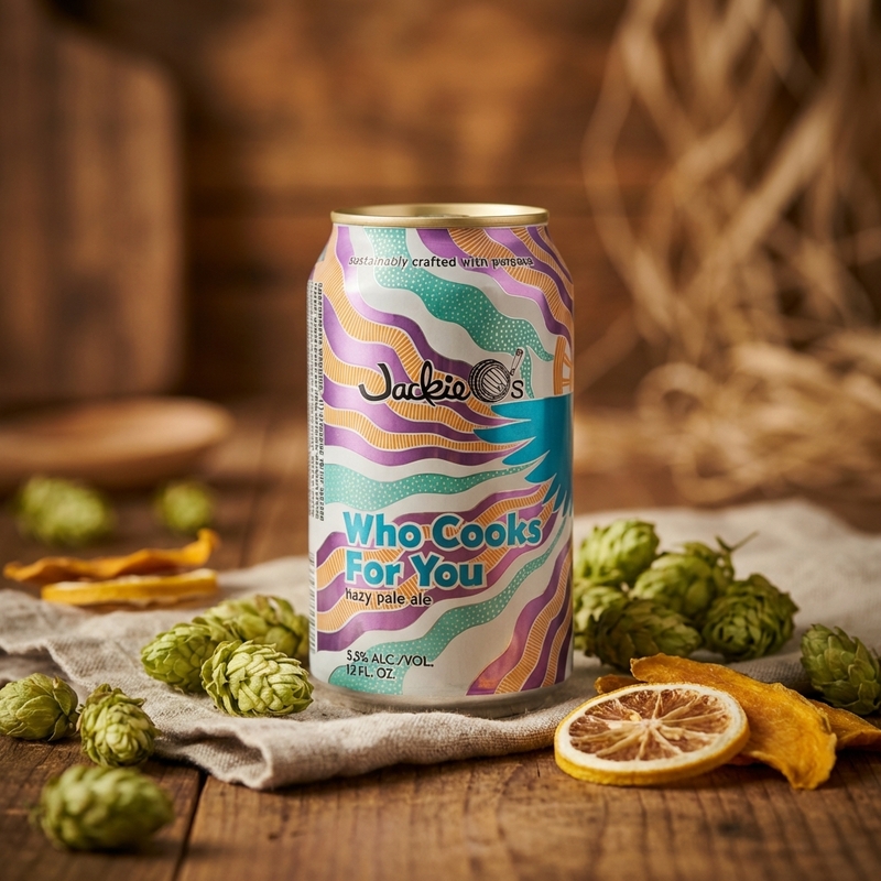Who Cooks For You - Jackie O’s Brewery Pale Ale - New England / Hazy 355ml